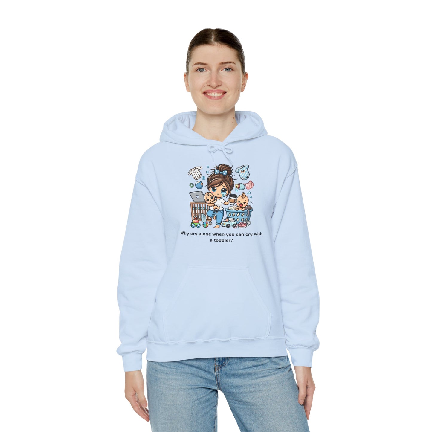 Crying Mom Hoodie