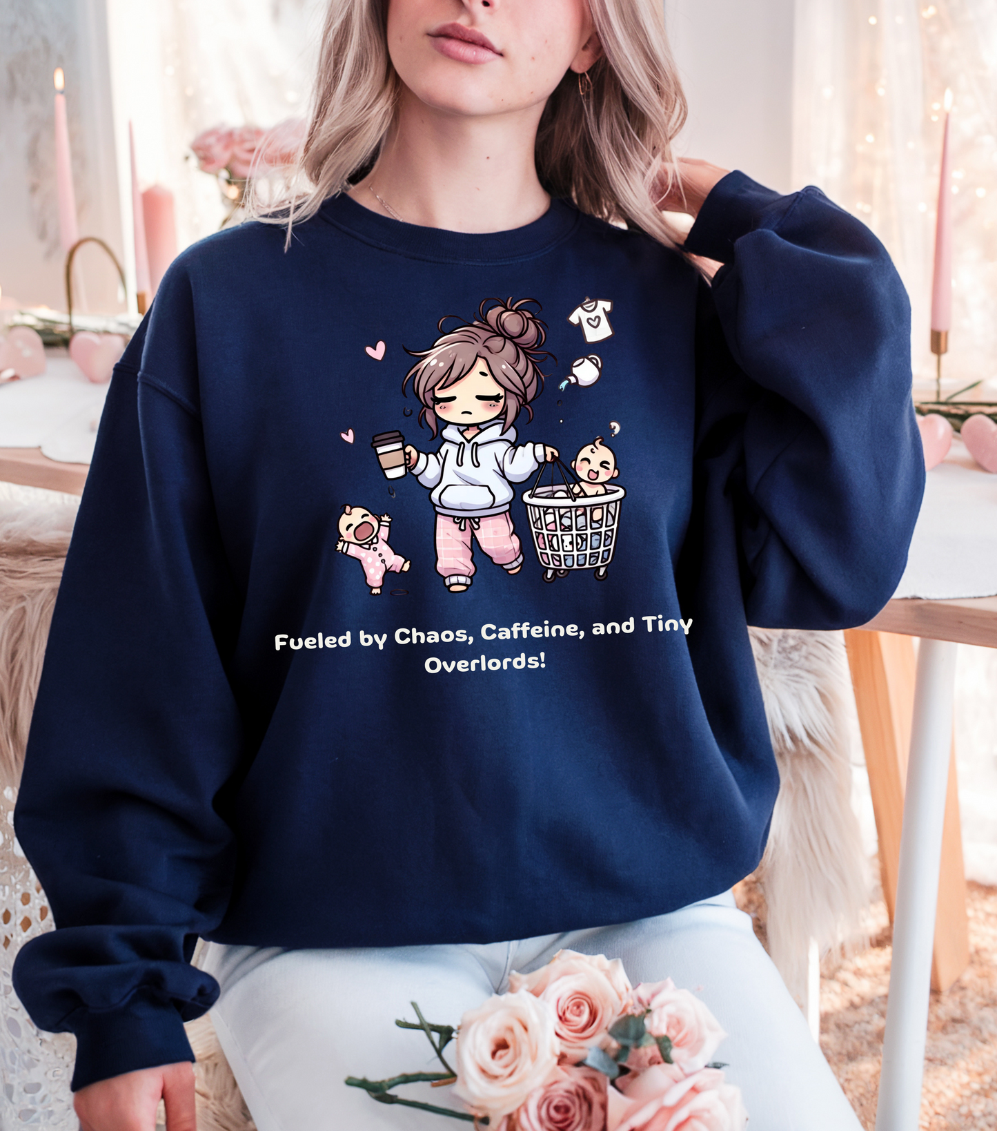 SuperMom Crewneck Sweatshirt