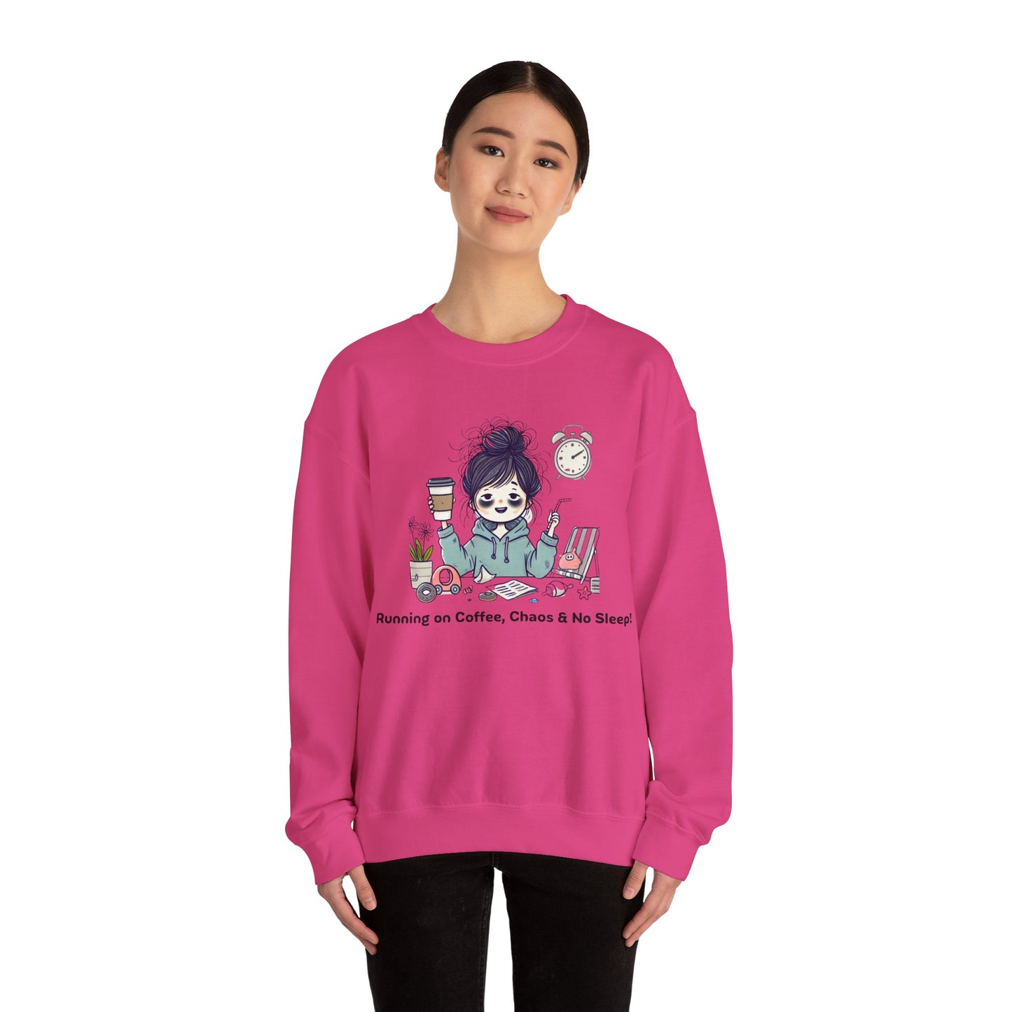 Exhausted Mama Crewneck