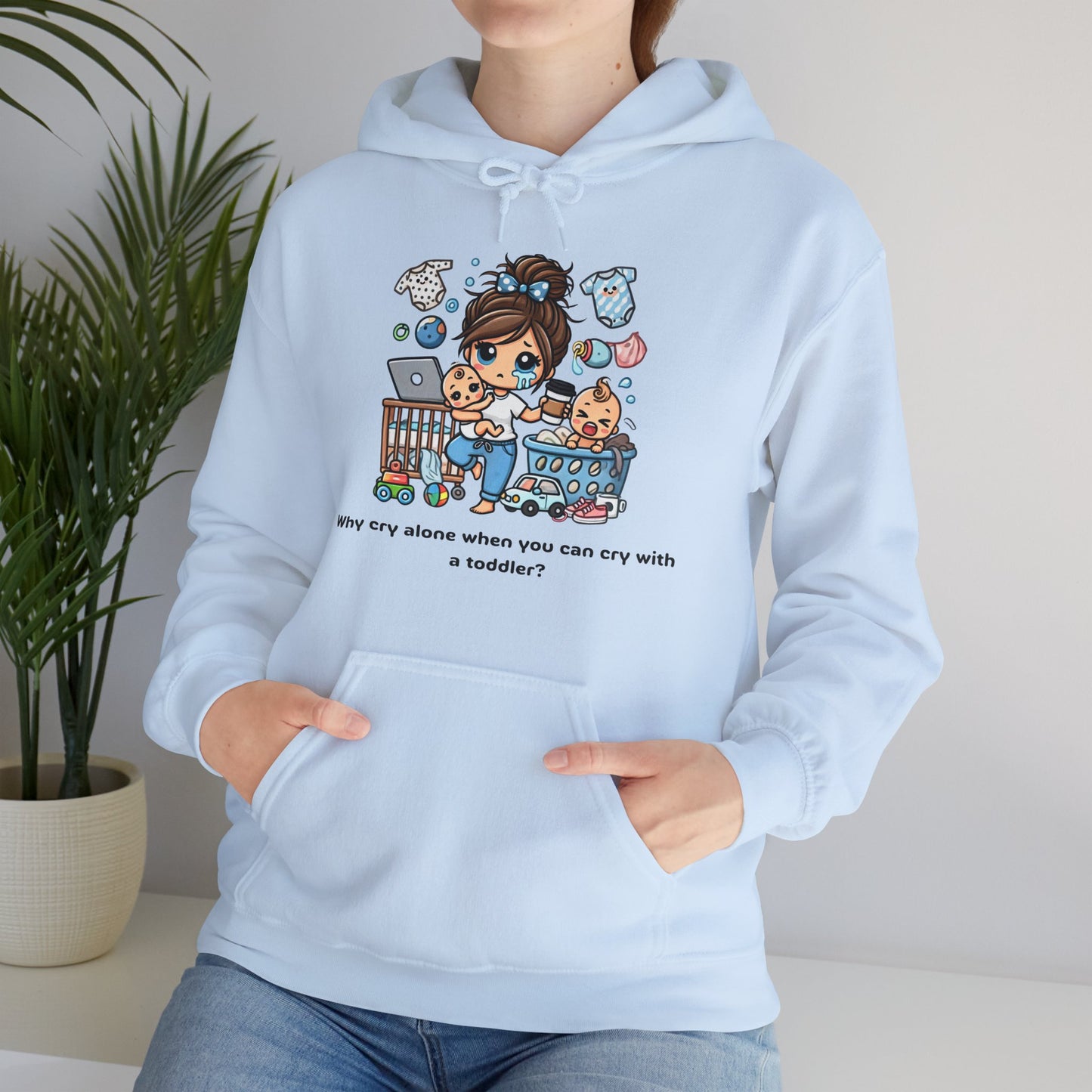 Crying Mom Hoodie