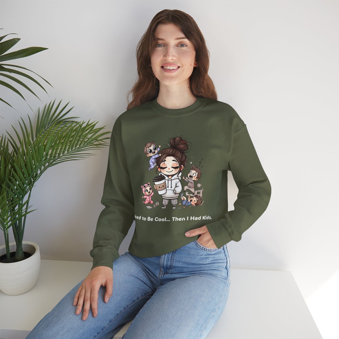 Cool Mom Crewneck Sweatshirt