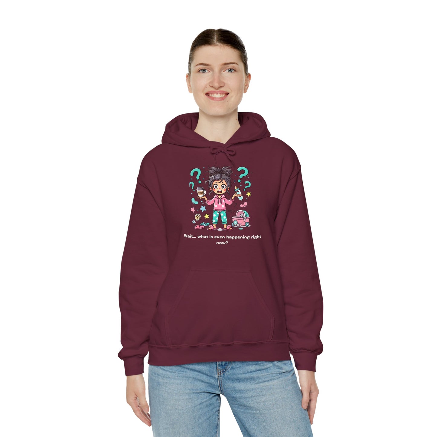 Confused Mom Hoodie