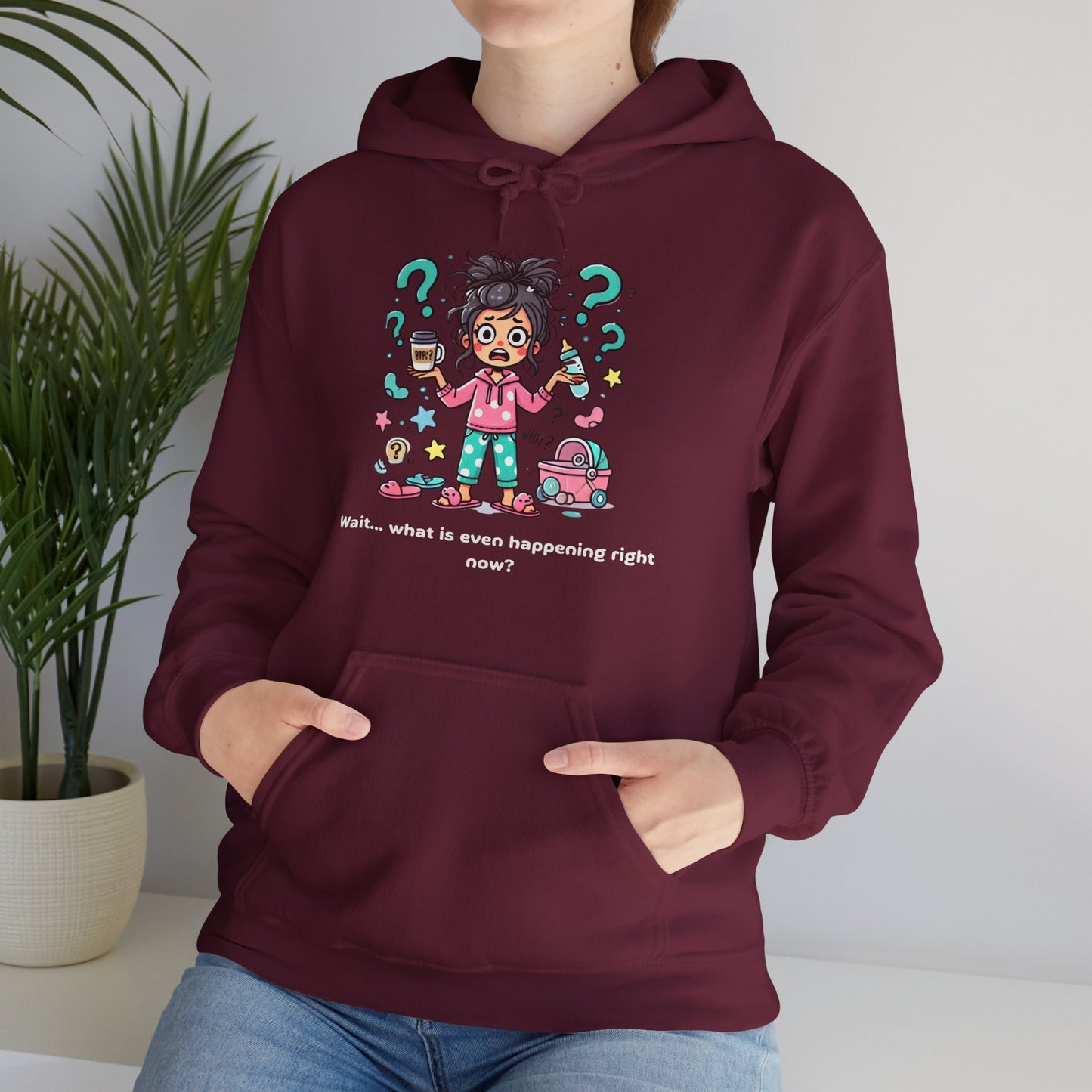 Confused Mom Hoodie