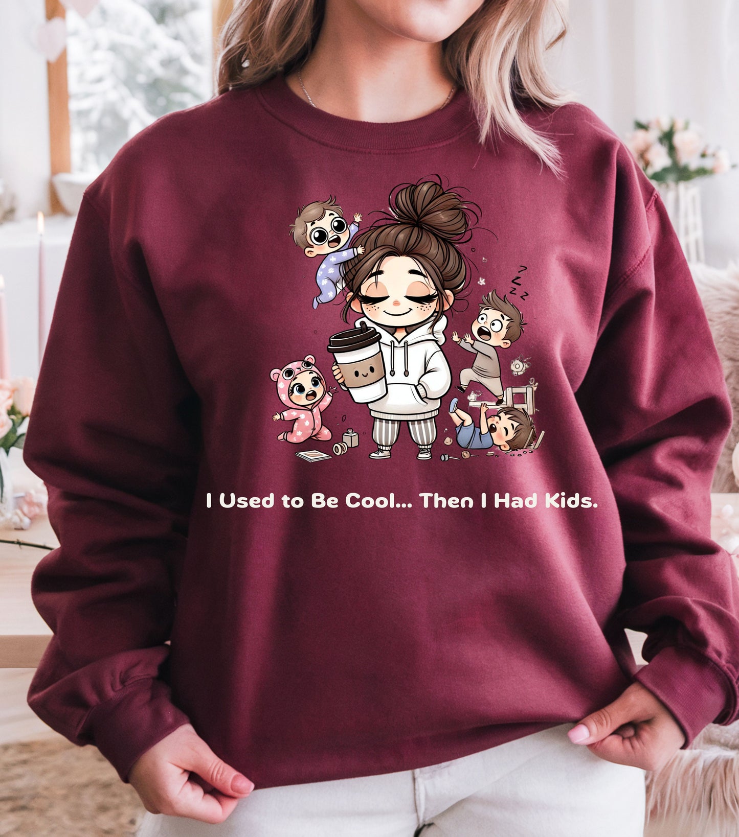 Cool Mom Crewneck Sweatshirt