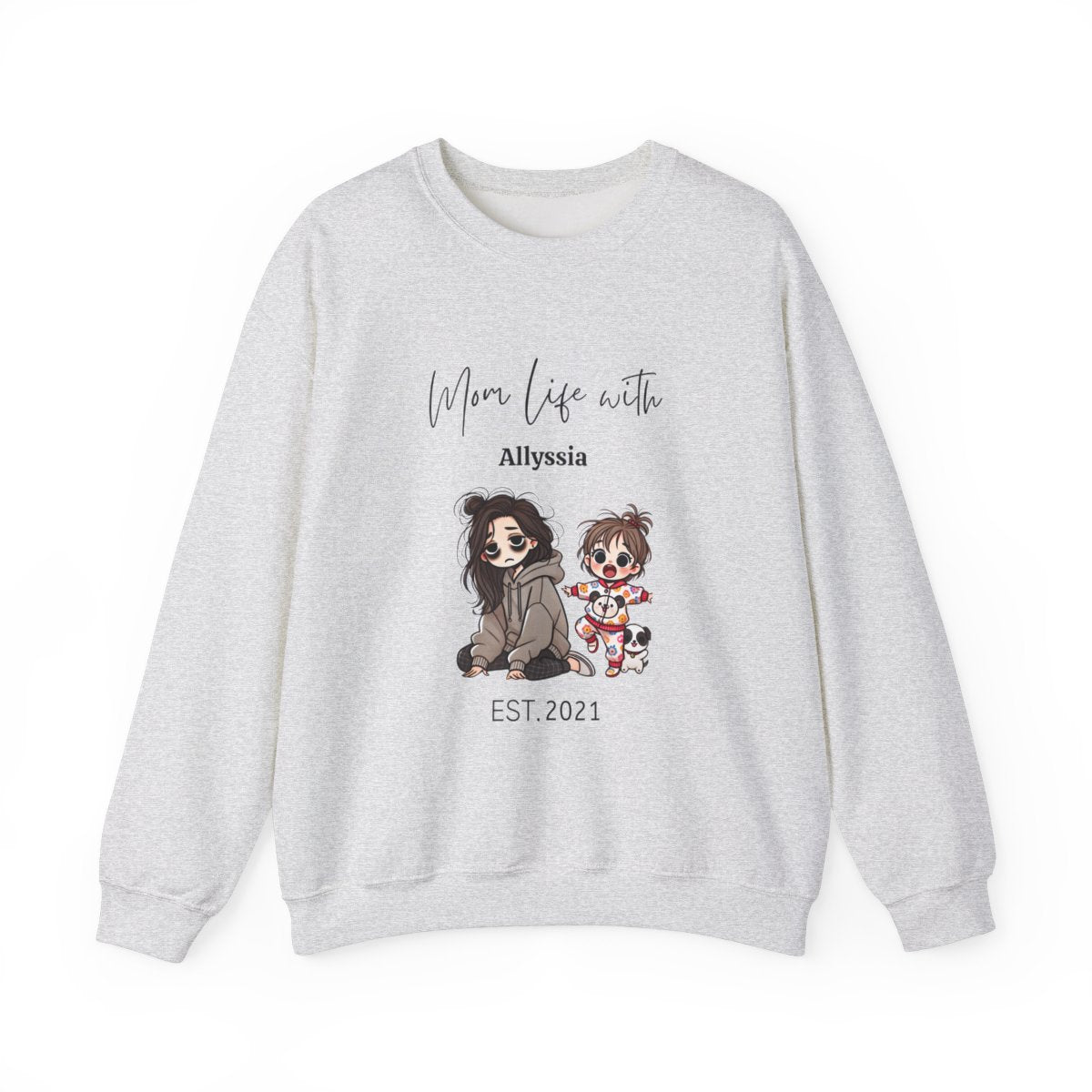 Uniquely Yours : Mom Life - Girl Sweatshirt