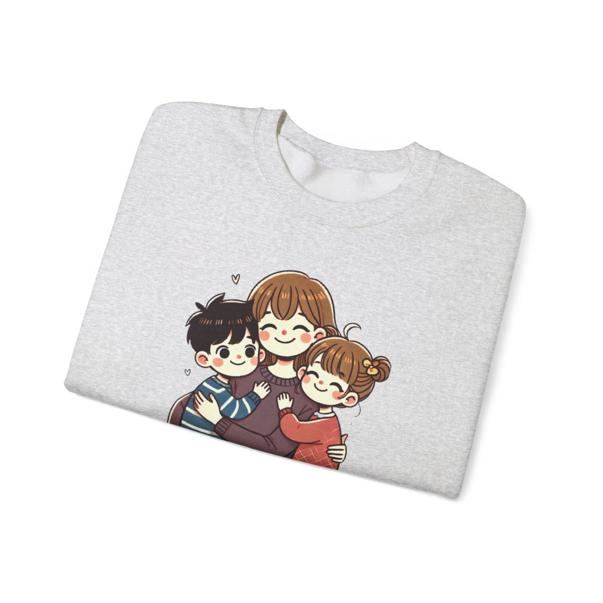 Personalized Mom & Kids Sweatshirt – Custom Name Edition